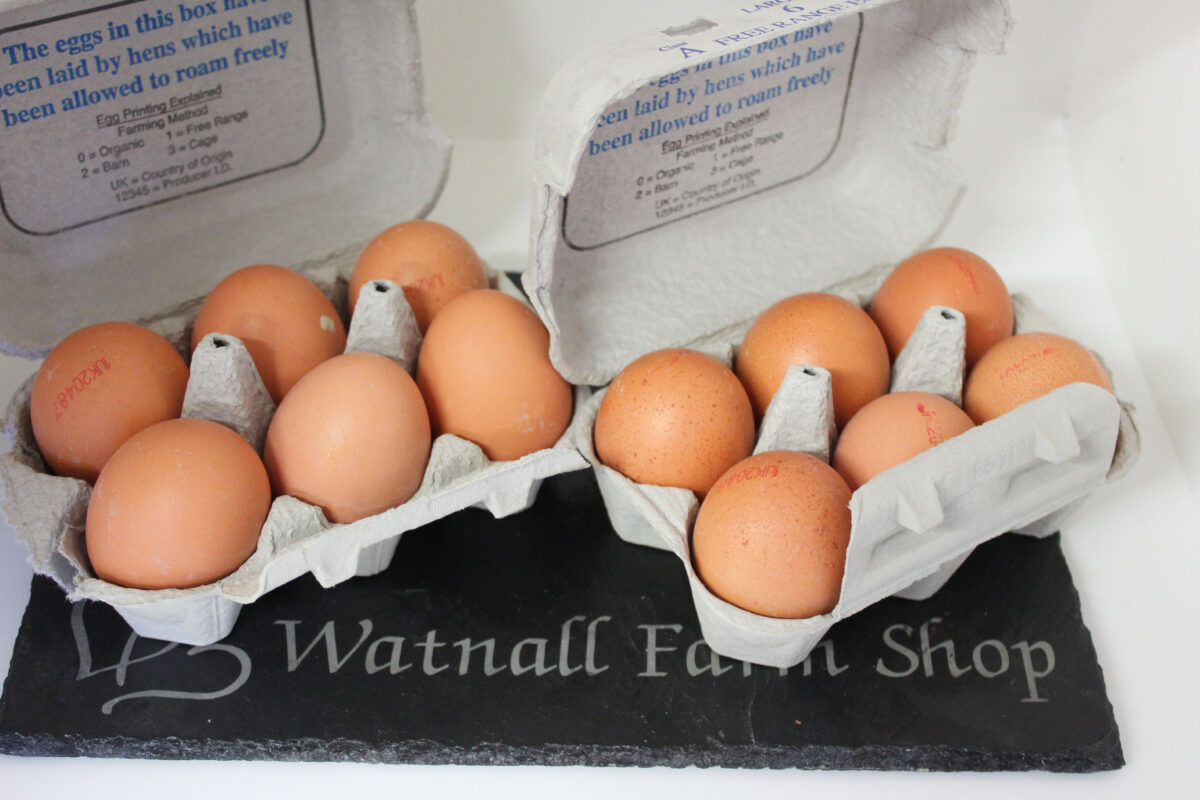 Free Range Chicken Egg Watnall Farm Shop